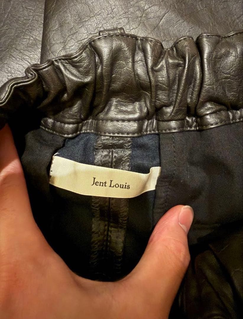 jent louis Zip Leather Pants Mサイズ