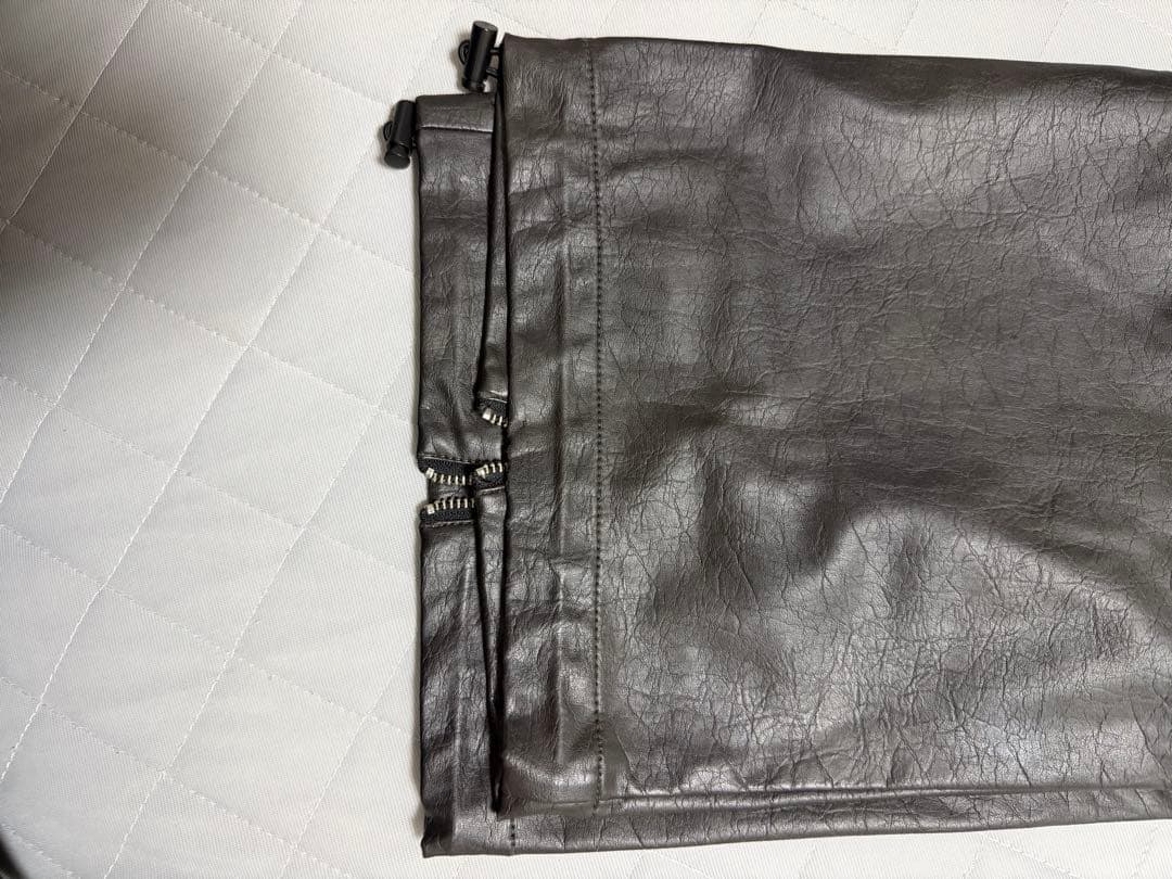 jent louis Zip Leather Pants Mサイズ