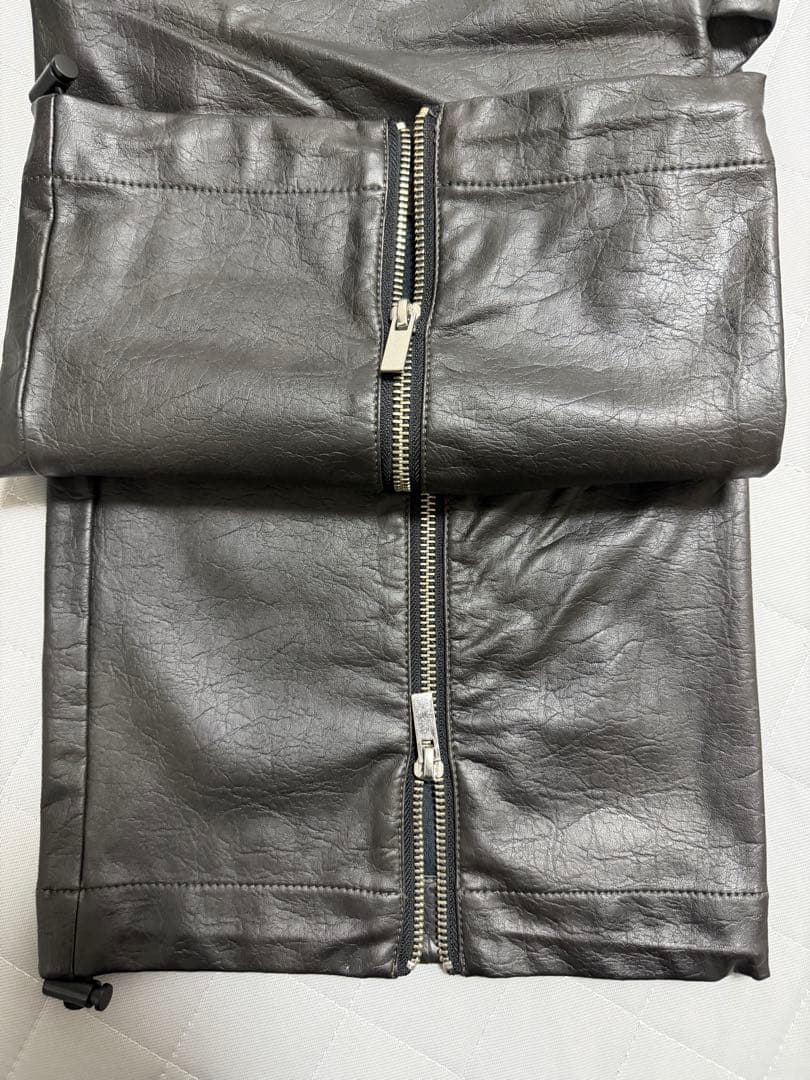 jent louis Zip Leather Pants Mサイズ