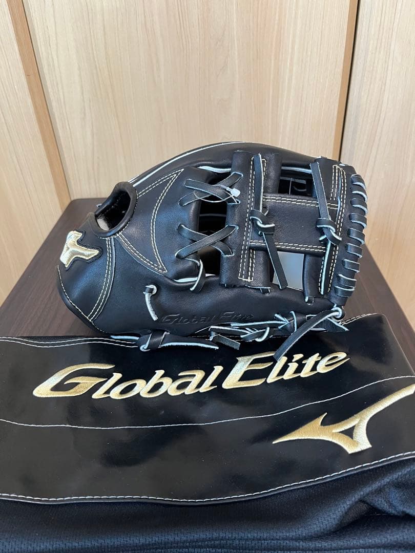 ミズノ　グローバルエリート　硬式　野球　内野手用　グローブ　ミズノプロ