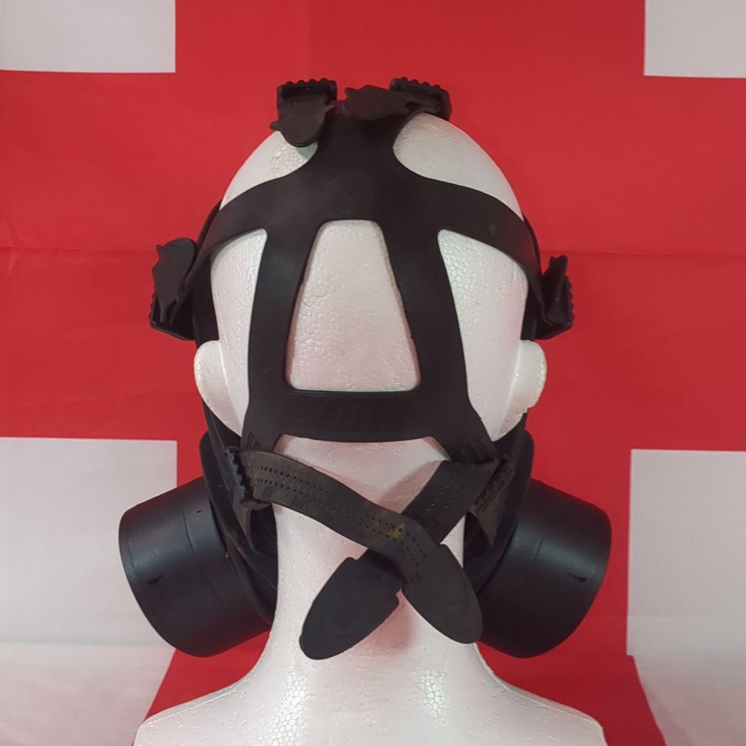 イギリス軍GSRレスピレーター（バッグ＆プラスチックホルダーフレーム付き）