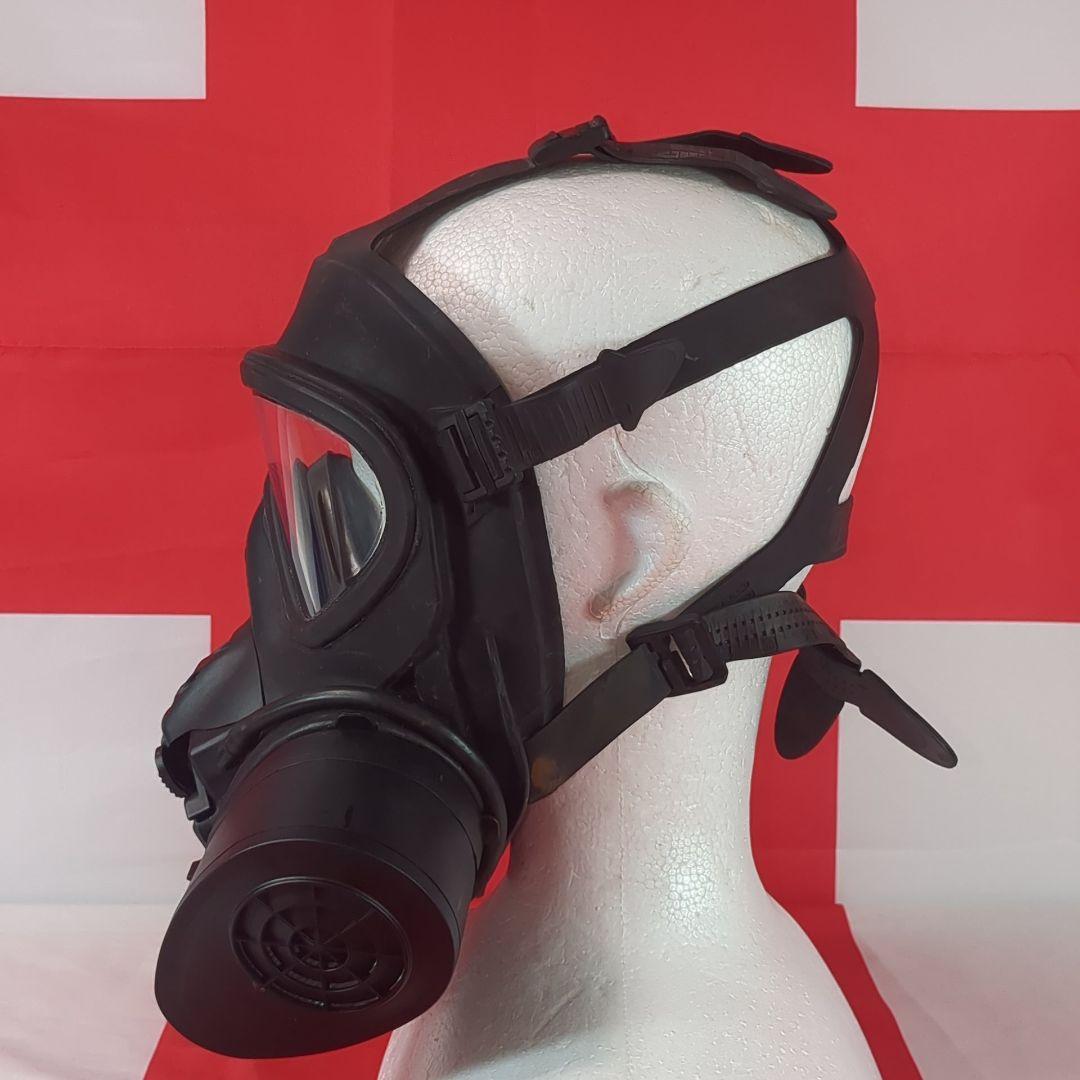 イギリス軍GSRレスピレーター（バッグ＆プラスチックホルダーフレーム付き）