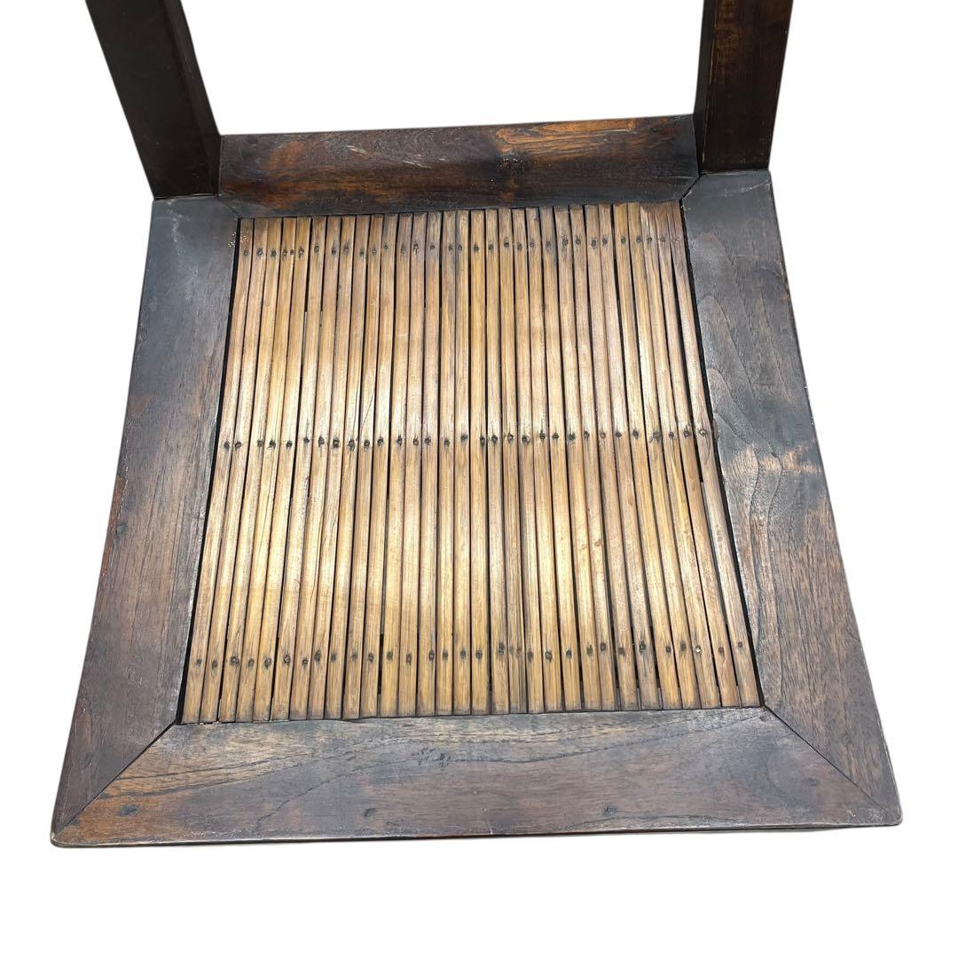 希少　一点物　木製　ダイニングチェア 2脚セット