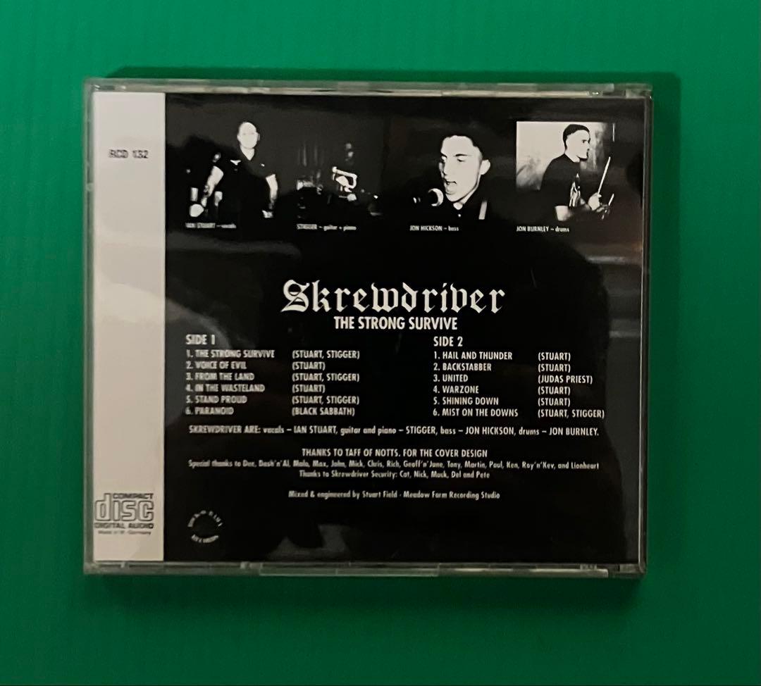 SCREWD 『THE STRONG SURVIVE』　CD 貴重盤