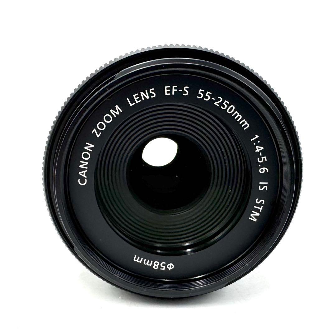 美品 超望遠 CANON EF-S 55-250mm IS STM