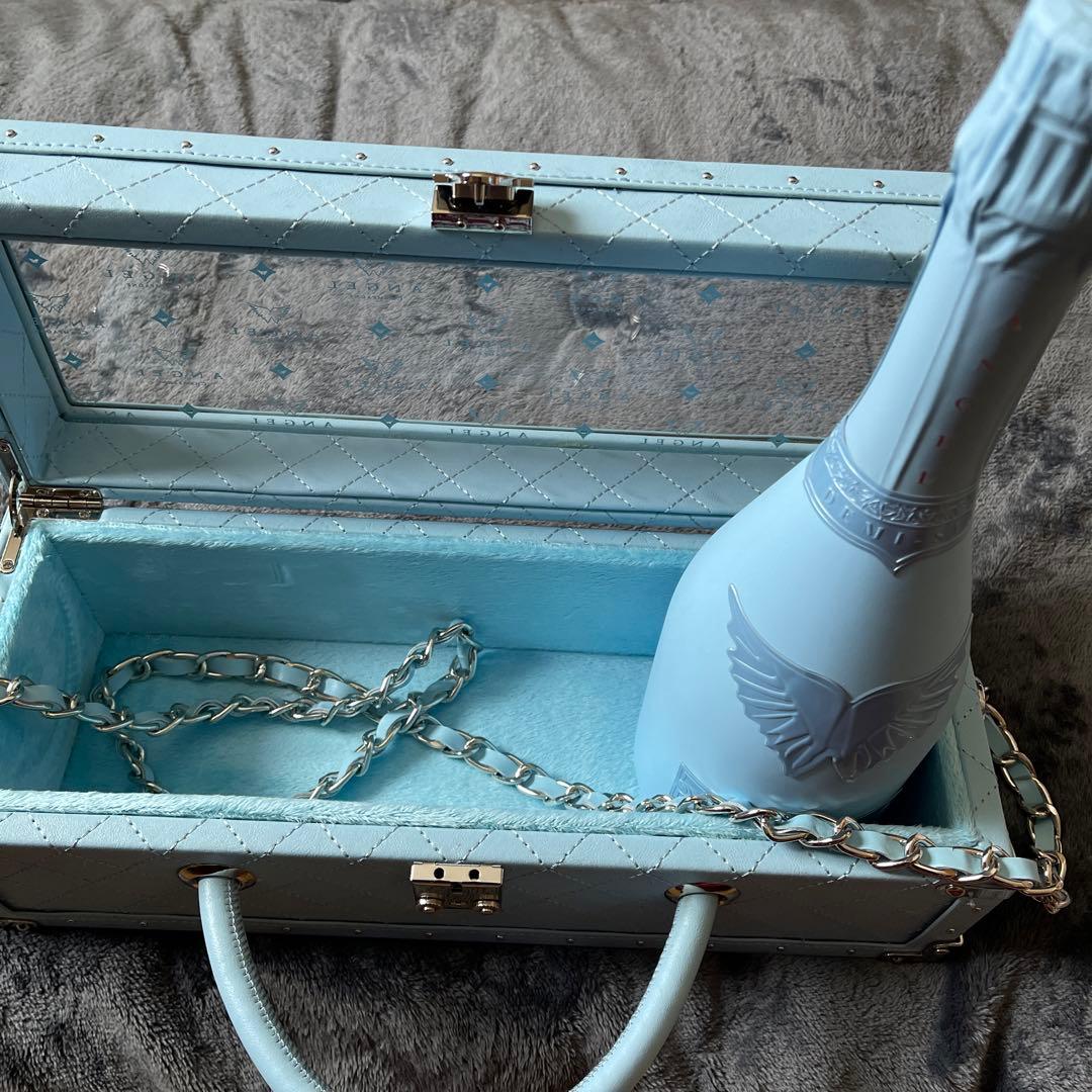 エンジェルシャンパン 水色 フロスト仕上げ