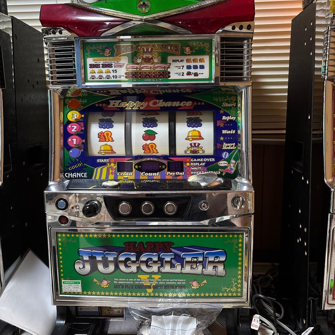 ハッピージャグラー　実機　不要機・データカウンター・1000枚付
