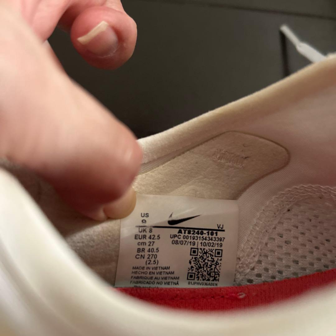 [ナイキ] ズームフライ (ホワイト×ピンク/27.0)