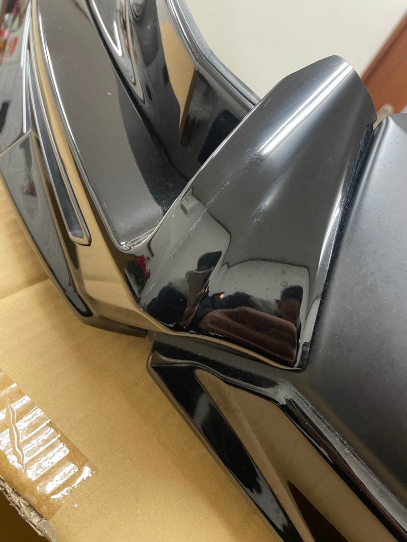 黒 アルファード30後期 TRDフロントエアロ