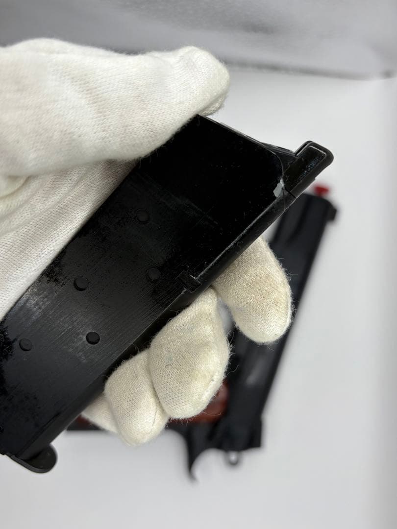 美品　WA コルトレールガン　ブラック　グリップ実銃用バックマイヤーに交換