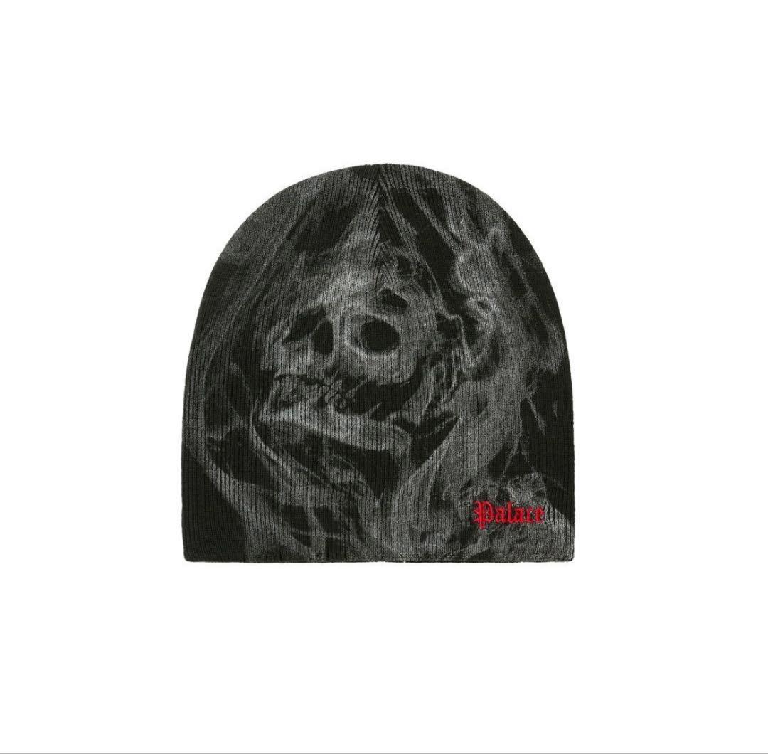 帽子 palace SMOKED NEIN CUFF BEANIE BLACK