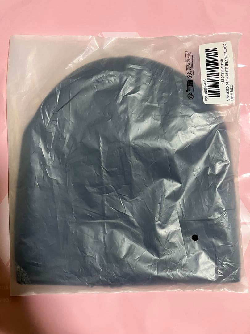 帽子 palace SMOKED NEIN CUFF BEANIE BLACK
