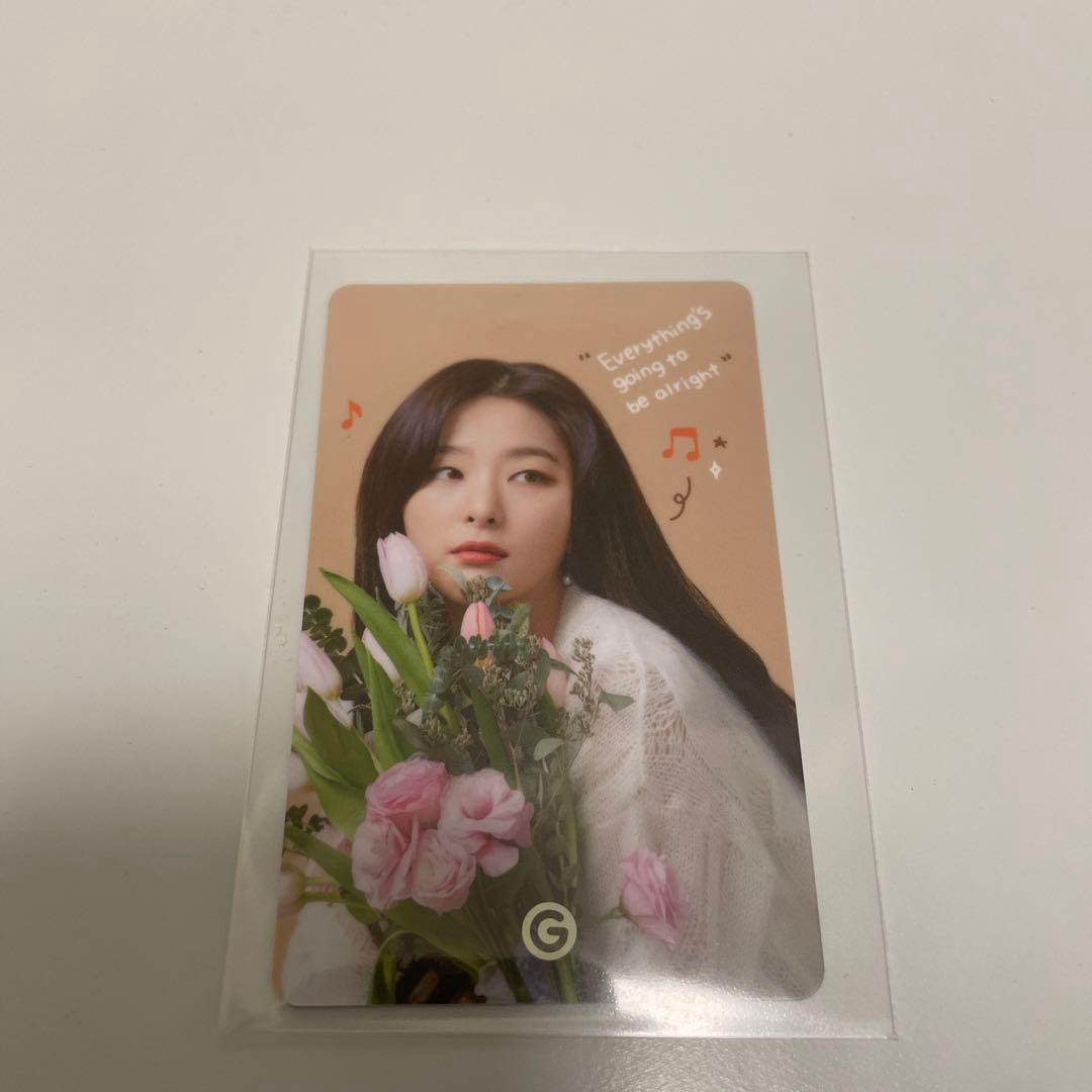 RedVelvet スルギ Gmarket トレカ