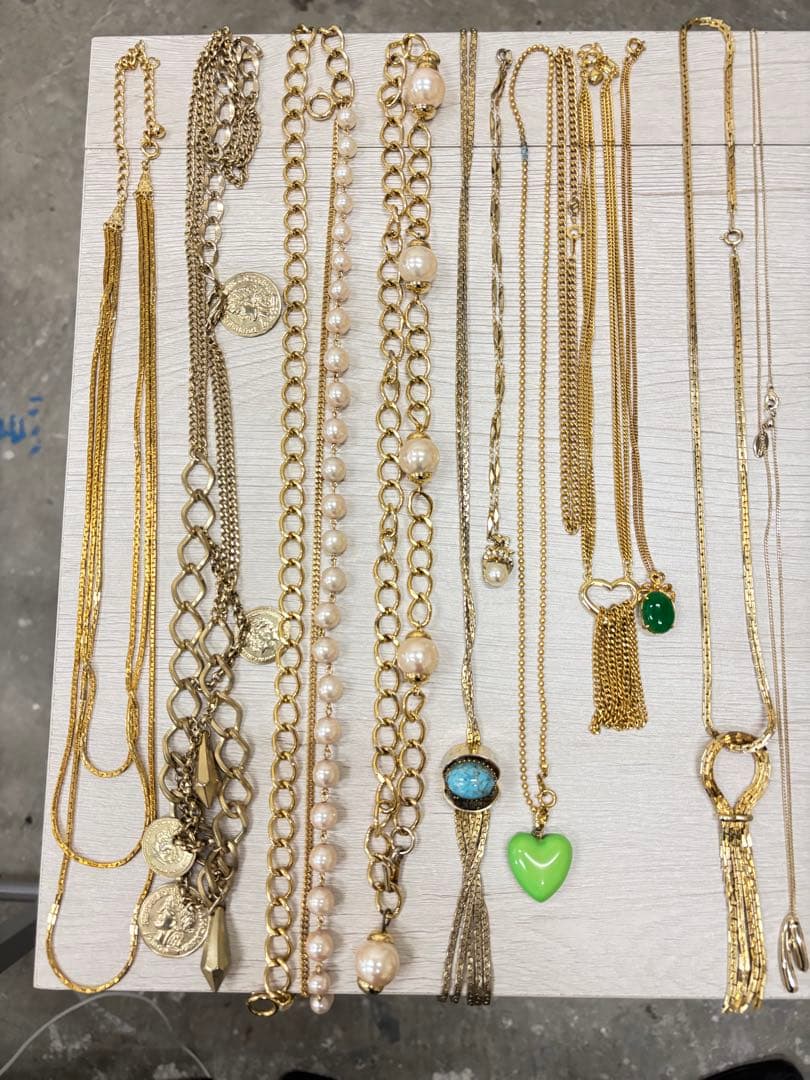 その子　金色アクセサリーおまとめ、(祖父母のものです)