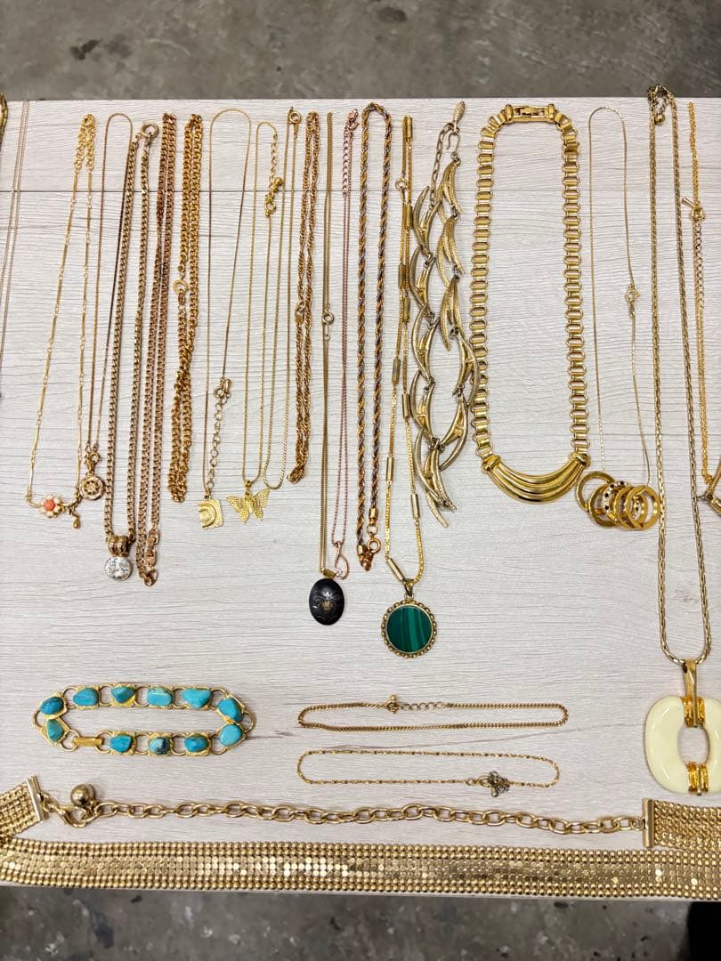 その子　金色アクセサリーおまとめ、(祖父母のものです)