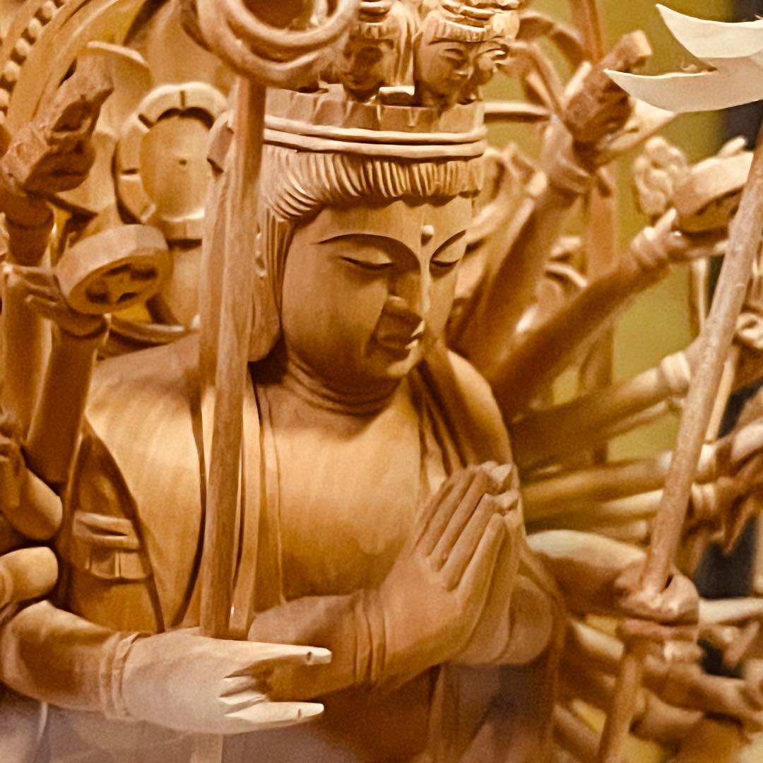仏像 千手観音菩薩 立像