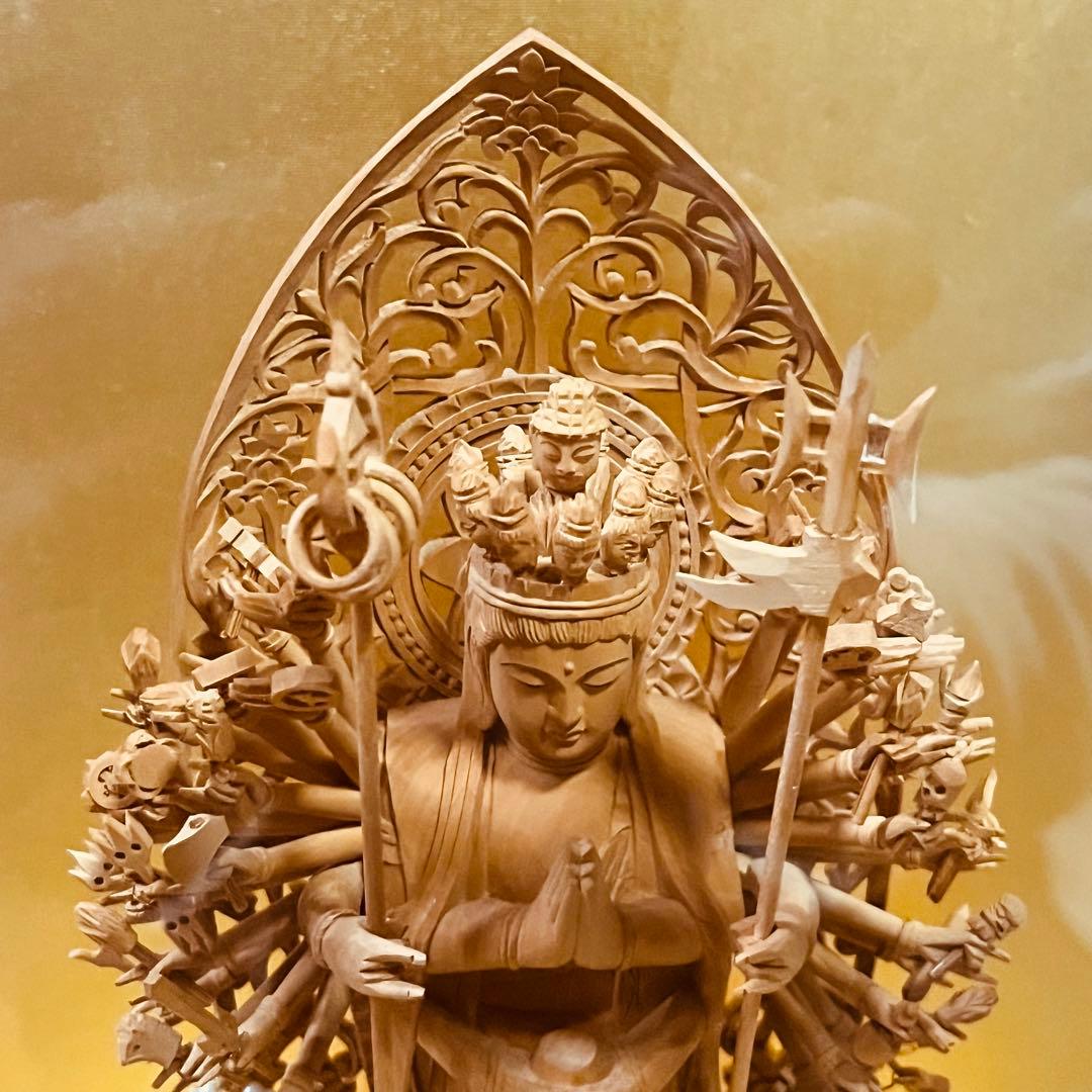 仏像 千手観音菩薩 立像