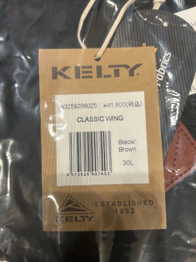 KELTY バックパック ブラック/ブラウン