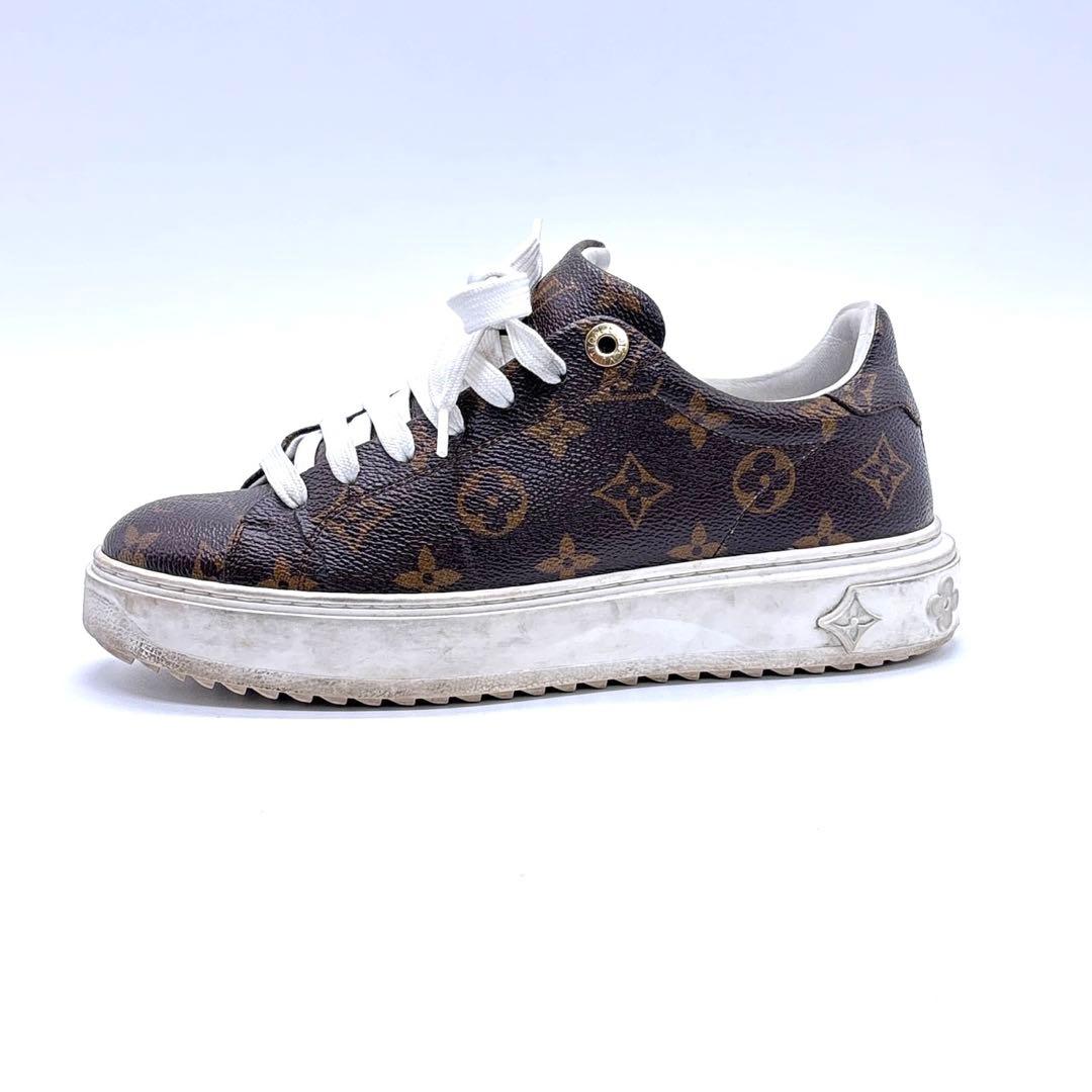 ルイヴィトン　モノグラム タイムアウトライン スニーカー 25092404