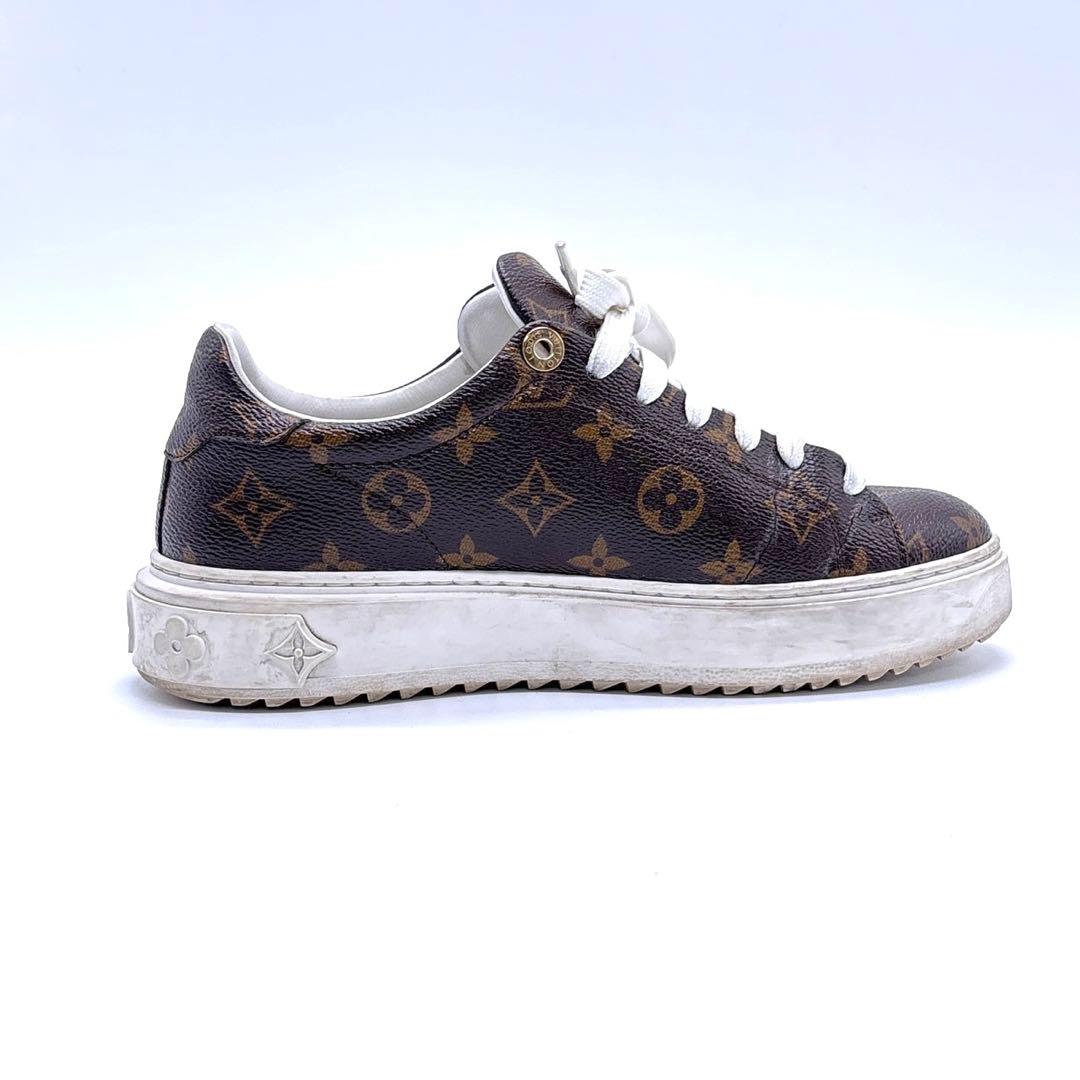ルイヴィトン　モノグラム タイムアウトライン スニーカー 25092404