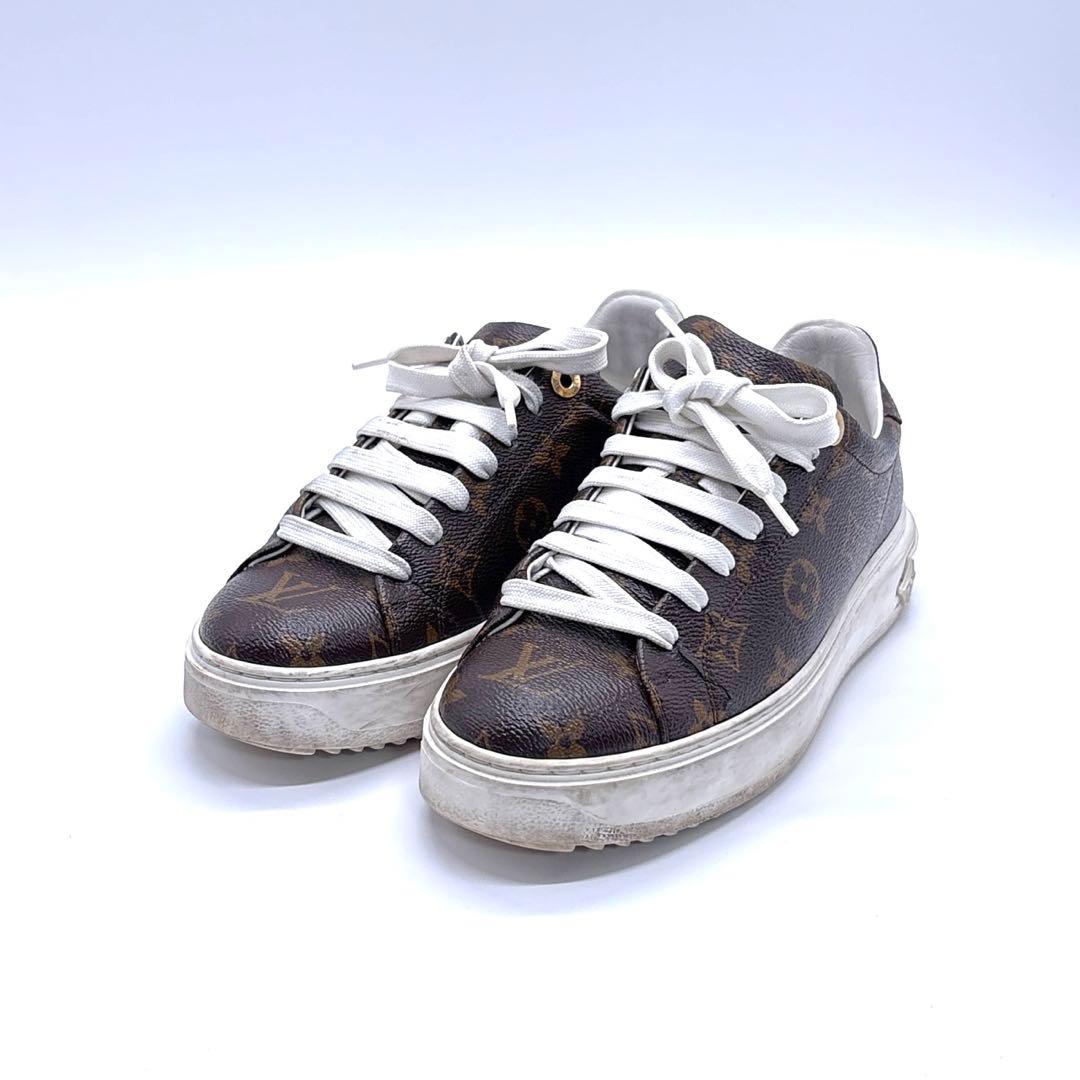 ルイヴィトン　モノグラム タイムアウトライン スニーカー 25092404