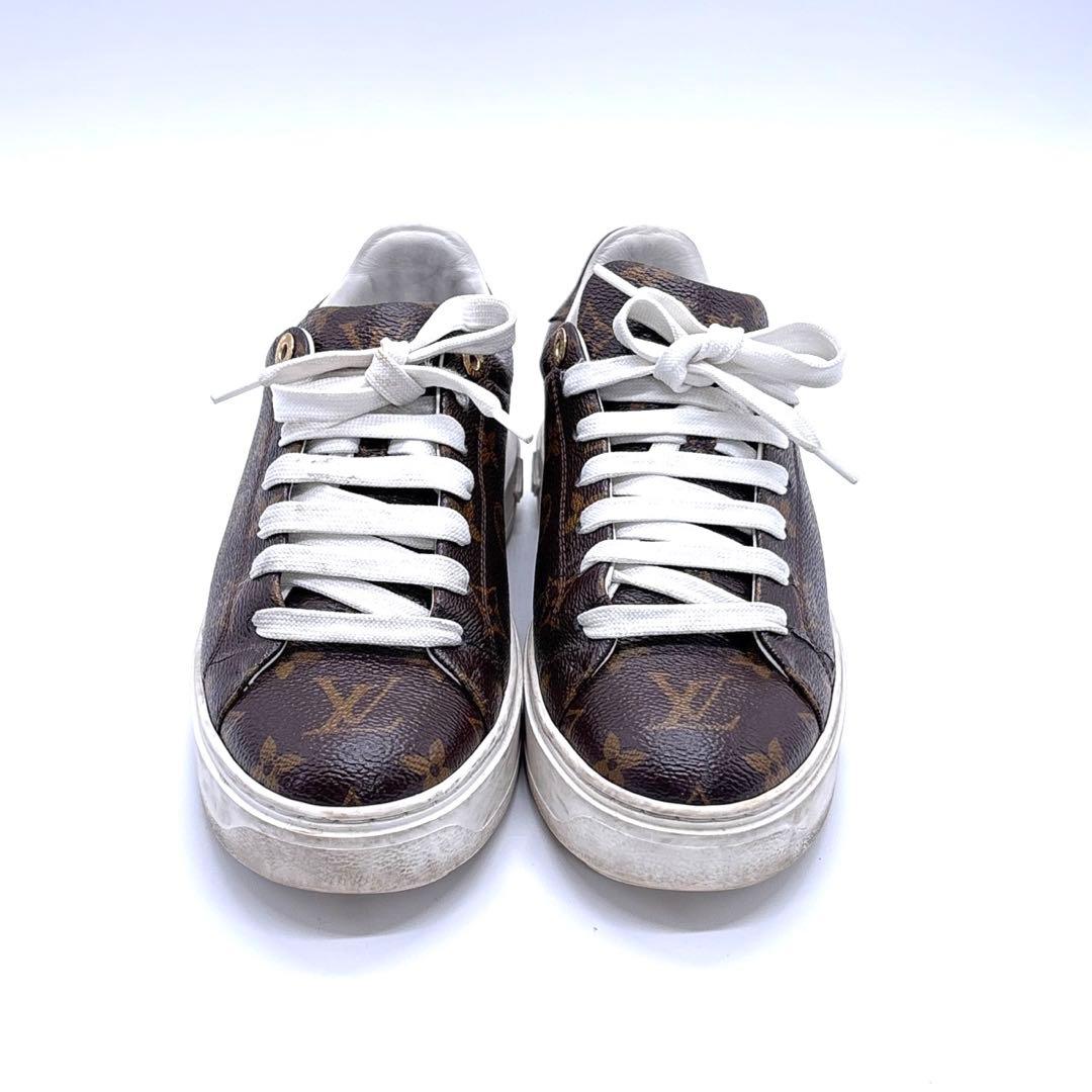 ルイヴィトン　モノグラム タイムアウトライン スニーカー 25092404