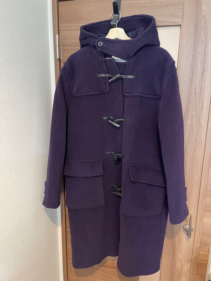 ジャーナルスタンダード×モンゴメリーダッフルコートパープルサイズ40未使用