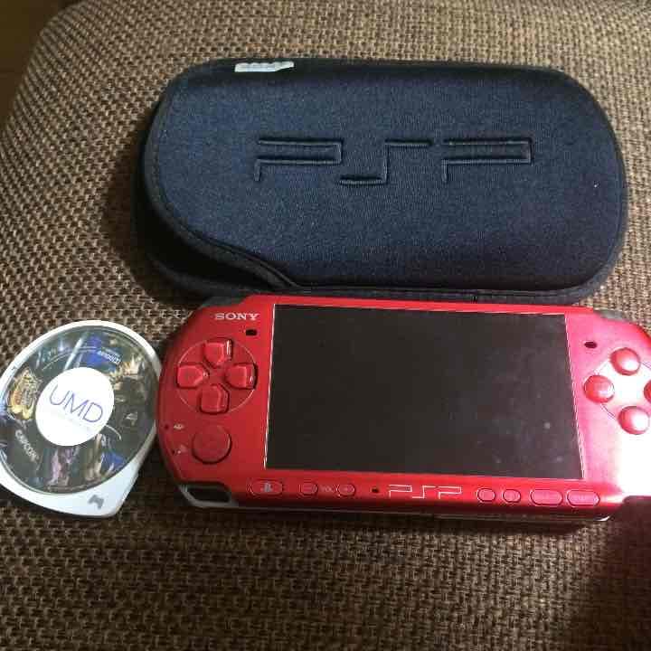 PSP  本体  モンスターハンター3つき