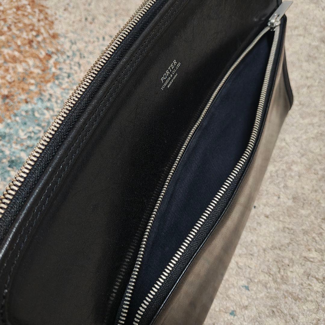 PORTER CLERK A4収納可オールレザードキュメントケース吉田かばん