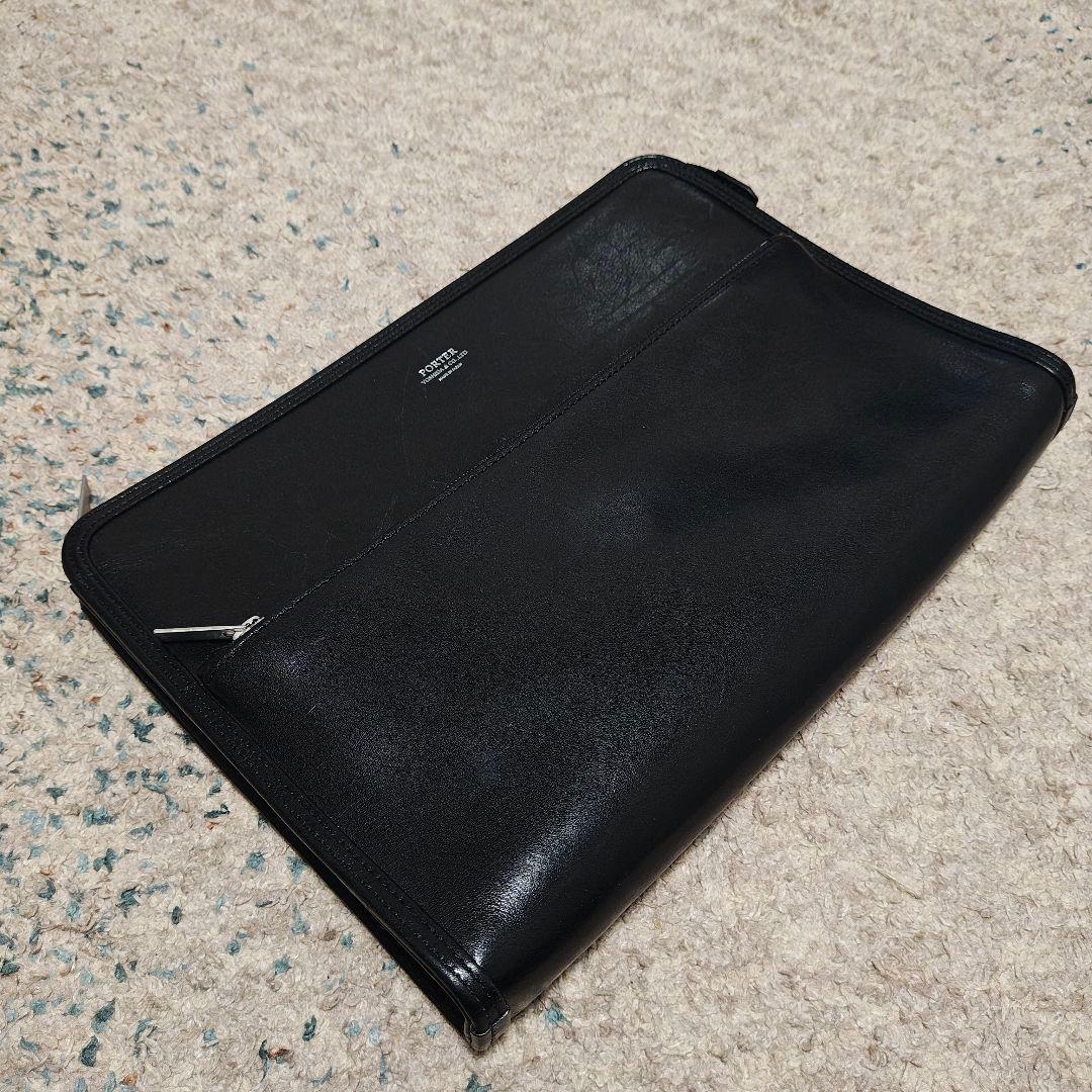 PORTER CLERK A4収納可オールレザードキュメントケース吉田かばん