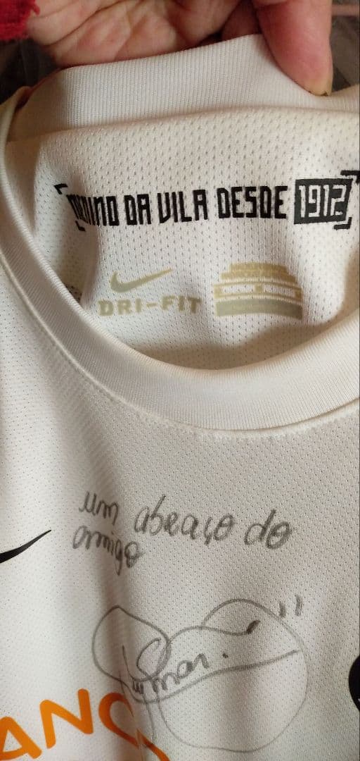 本日限定特別価格ネイマール直筆サインブラジル代表