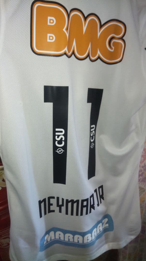 本日限定特別価格ネイマール直筆サインブラジル代表