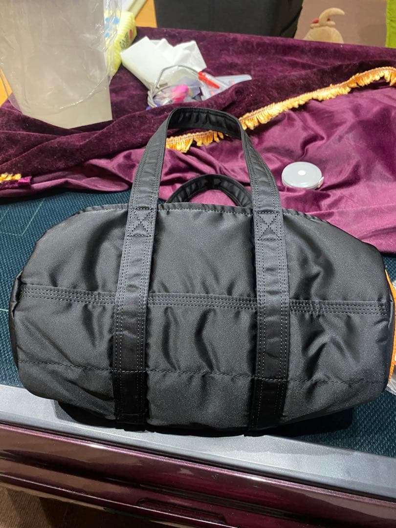 未使用品ポーター　タンカー　ミニボストン　トートバッグ　ダッフル　黒　S超美品
