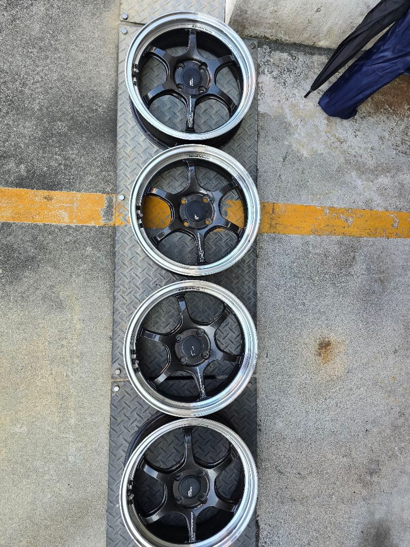 ADVAN 15インチホイール4本セット