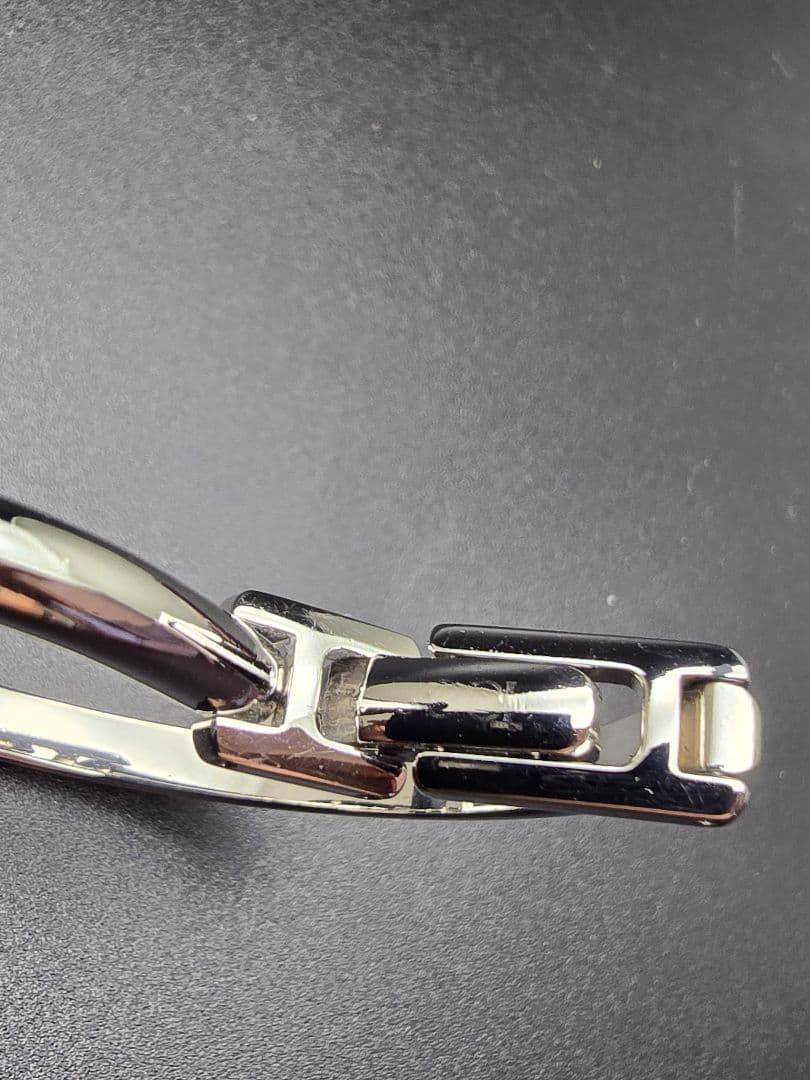 電池交換済 研磨済 グッチ GUCCI 1900L ブルーサンレイ文字盤