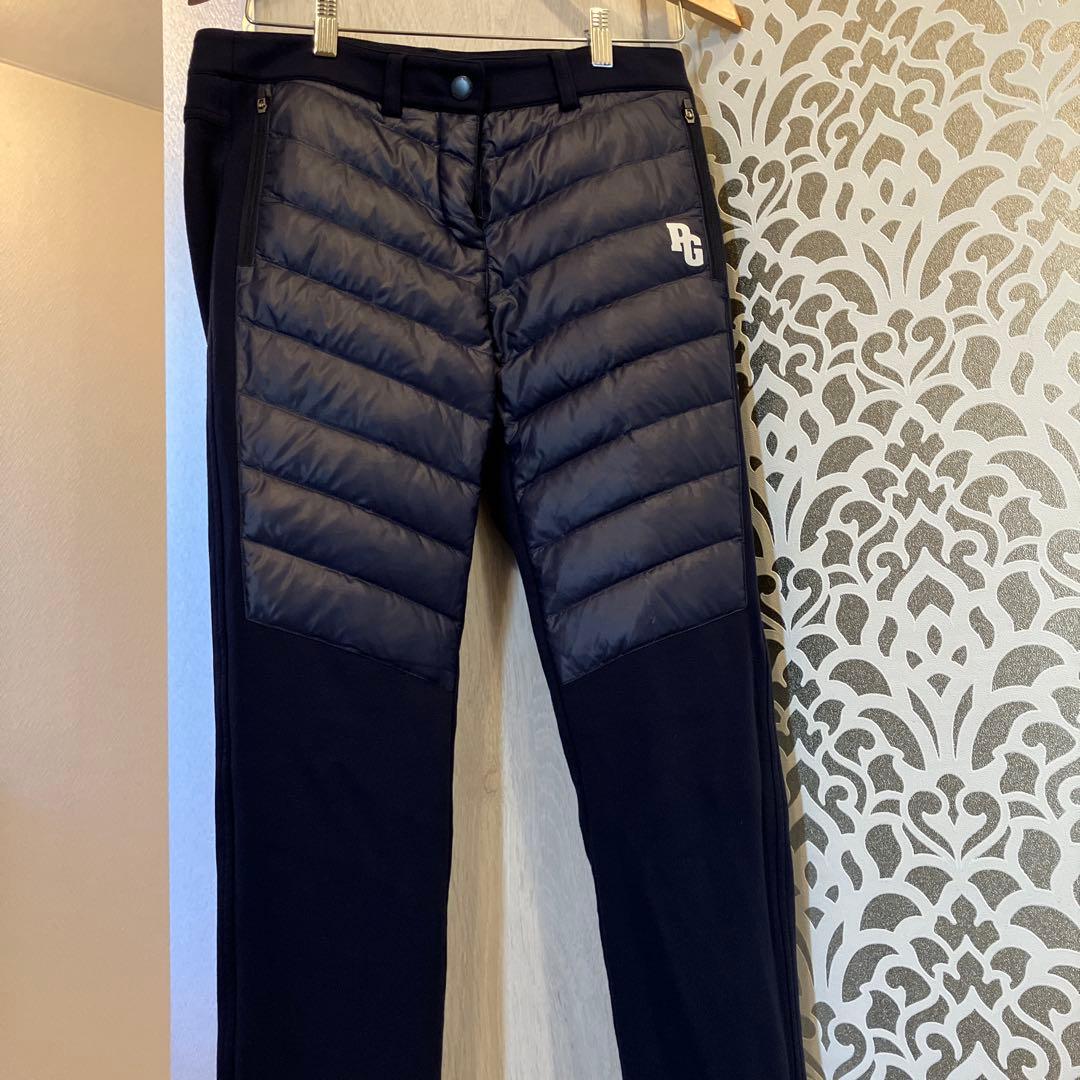 美品❣️パーリーゲイツパンツ❣️キルティング❣️ネイビー❣️2サイズ❣️