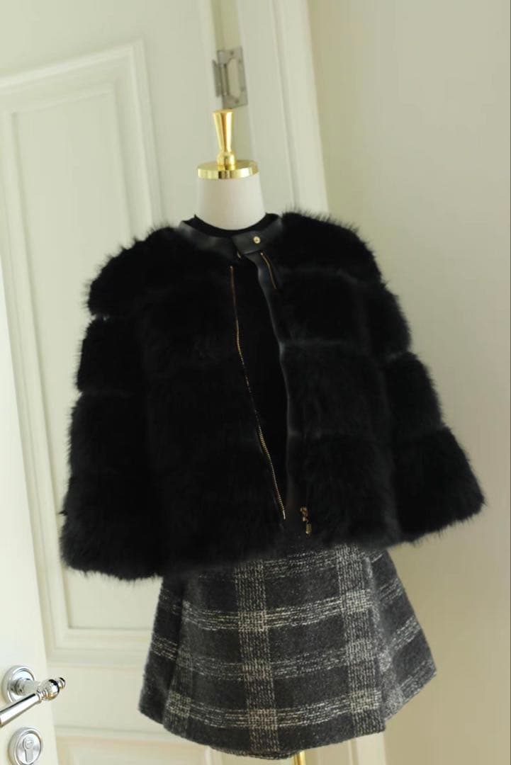 ジャケット・アウター sheller luxury fur coat