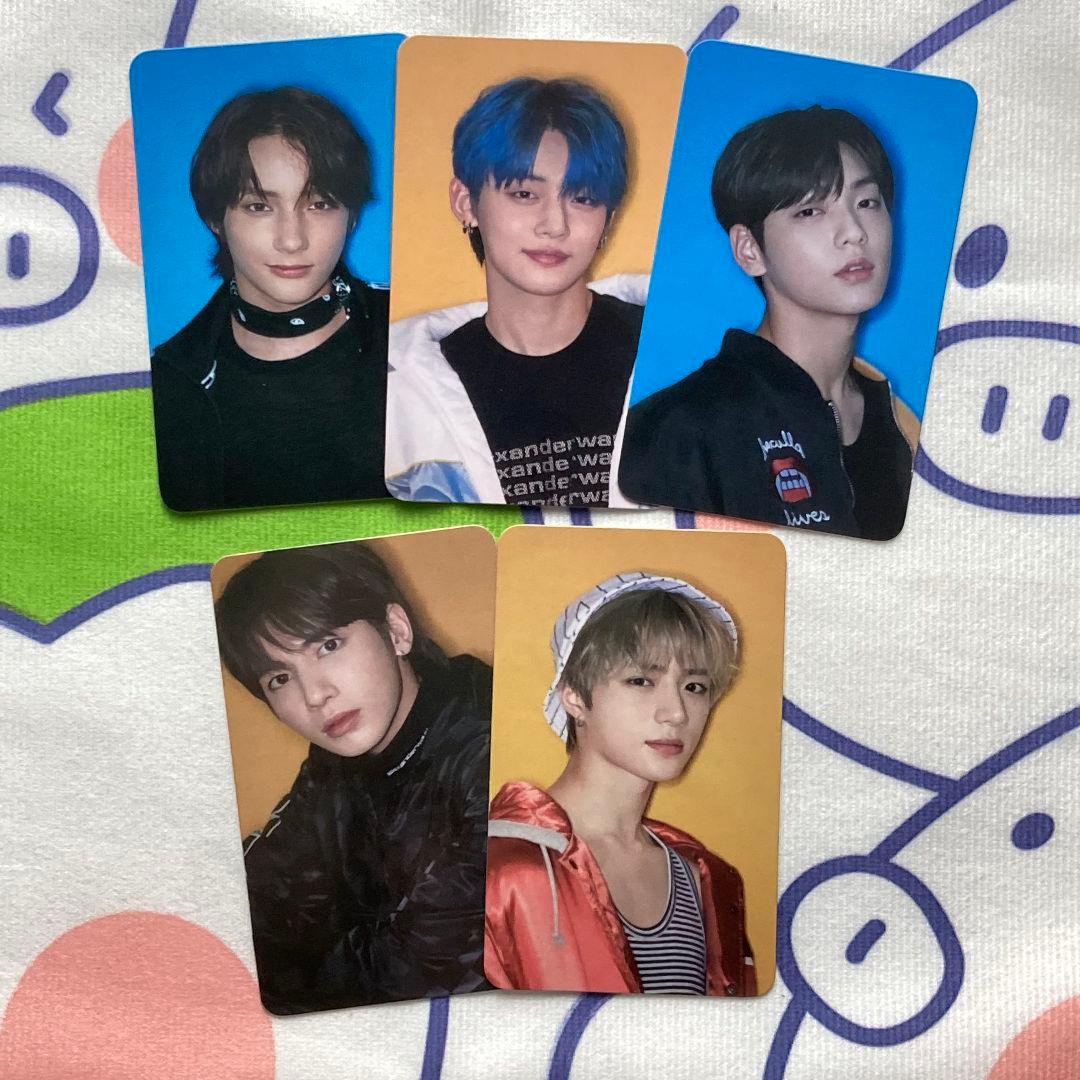 TXT FC MAGIC HOUR weply 限定 特典 トレカ全員5枚