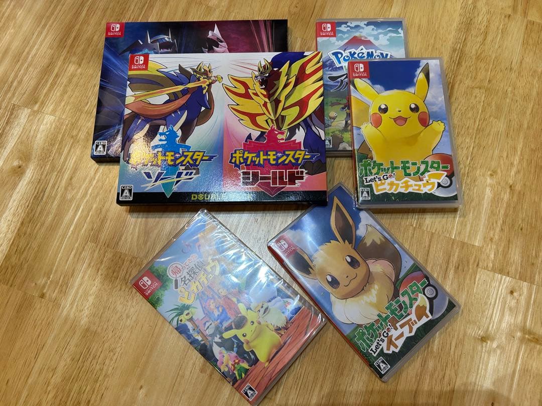 Switch ソフト ポケモン ８本セット