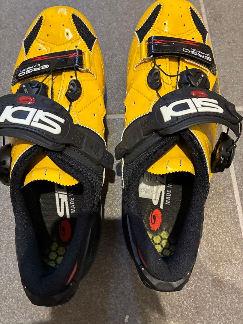 SIDI Genius 5 Pro Carbon イエロー 41 1/2