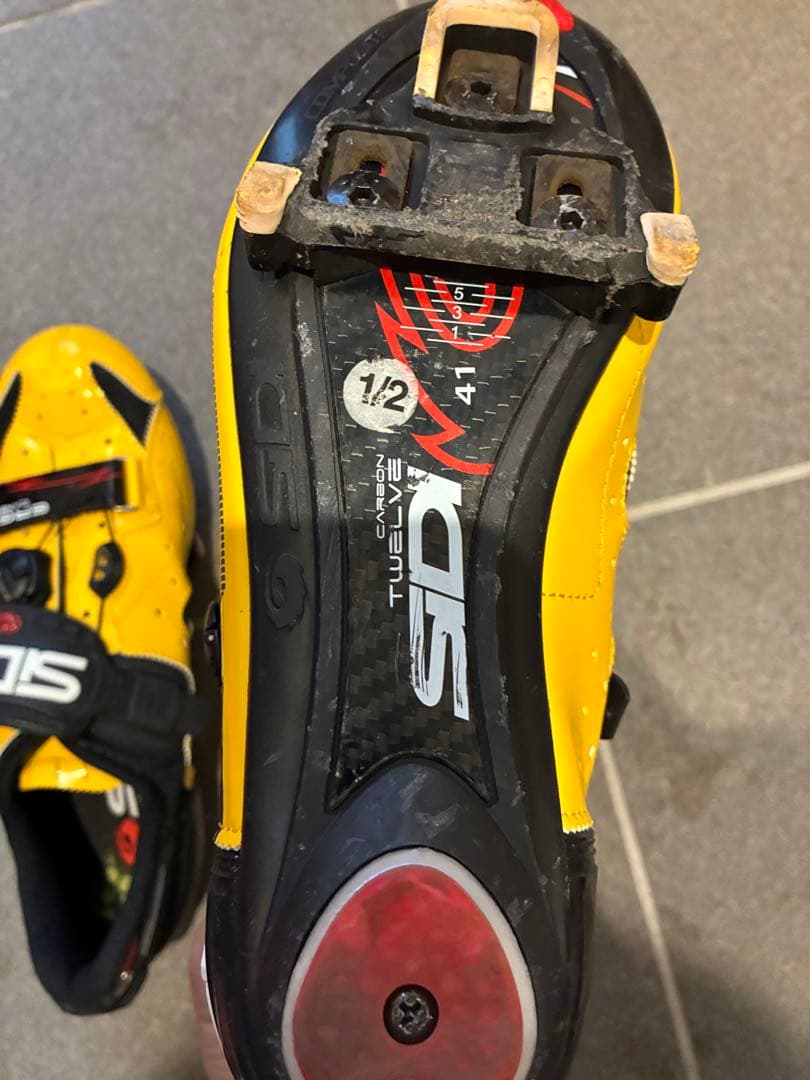 SIDI Genius 5 Pro Carbon イエロー 41 1/2