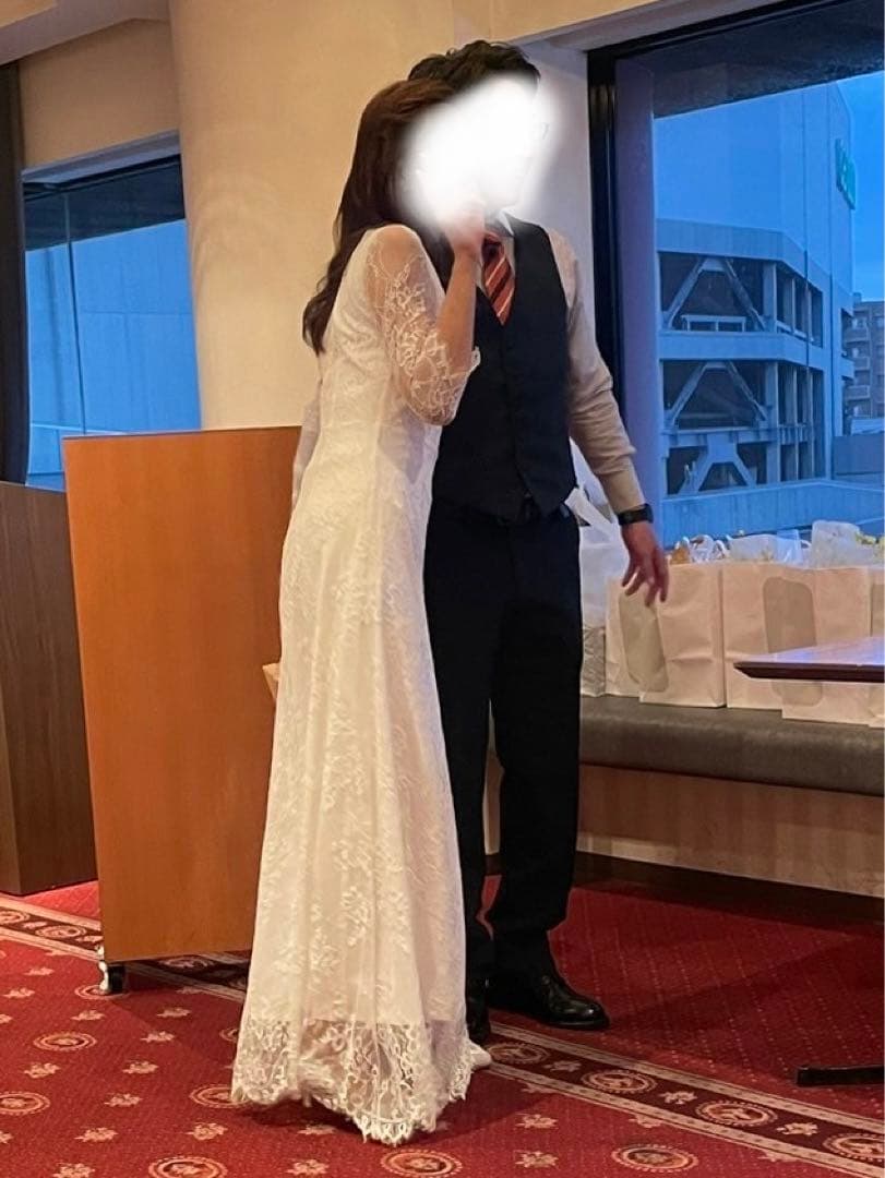 【着画あり】SOLALA (旧FURNA) ウェディングドレス 長袖