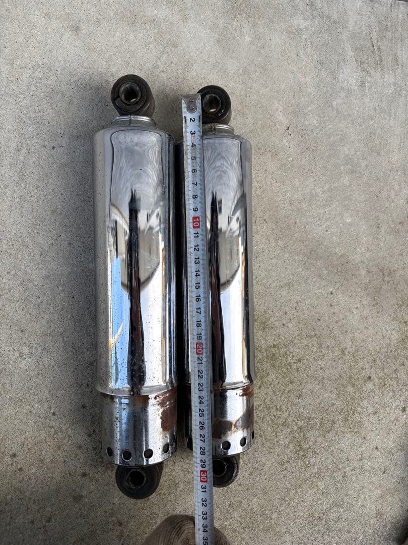 ハーレーダビッドソン　ショベルヘッド　フルカバーリアサス