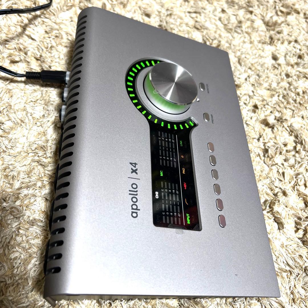 【美品！】UNIVERSAL AUDIO apollo X4 gen2