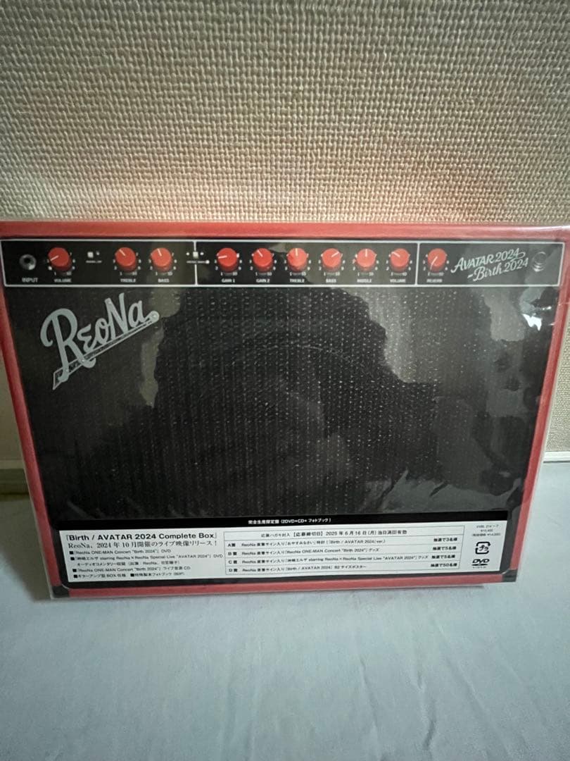 ReoNa Birth/AVATAR 2024 完全生産限定盤 DVD
