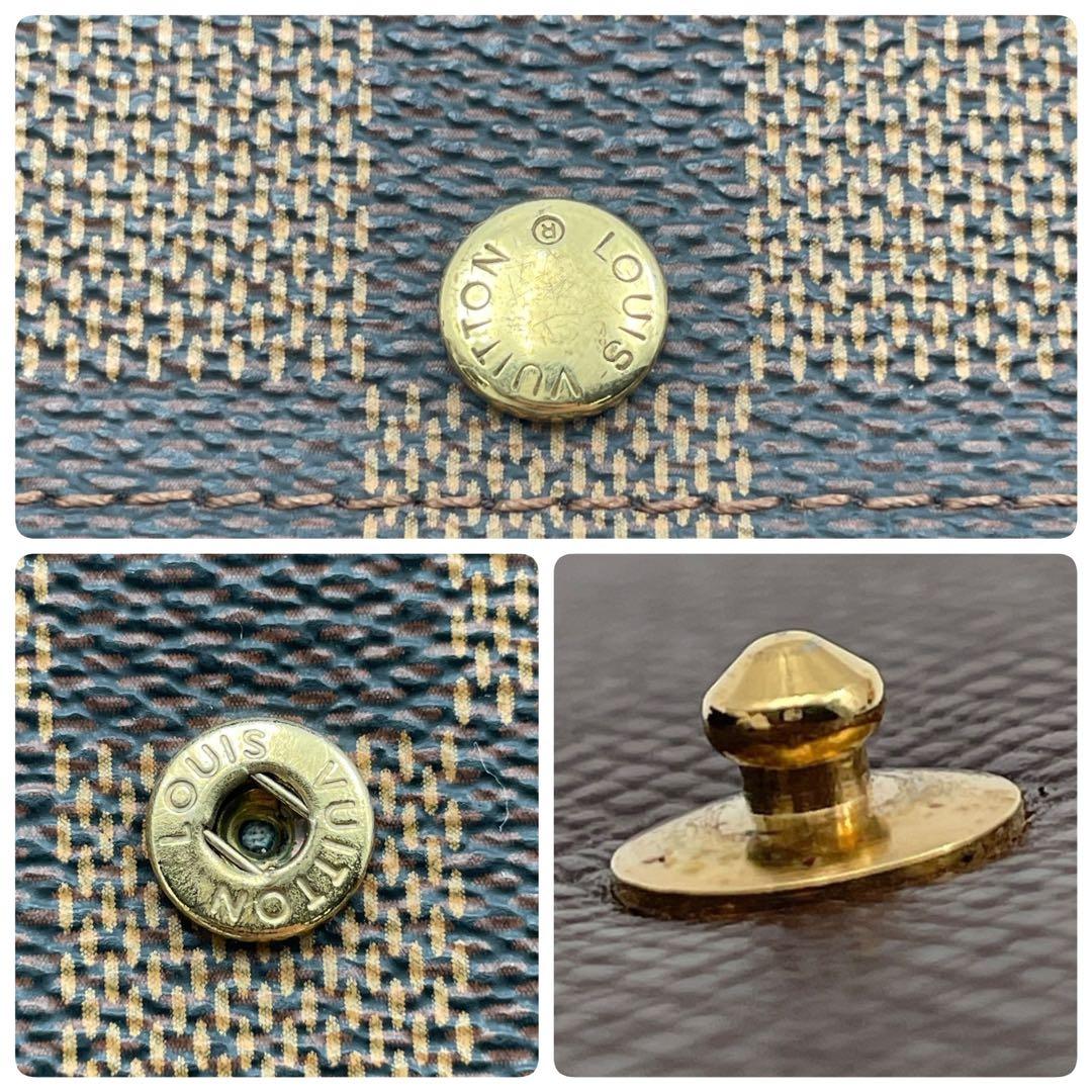 【外側美品】LOUIS VUITTON ルイヴィトン　ダミエ　ケース