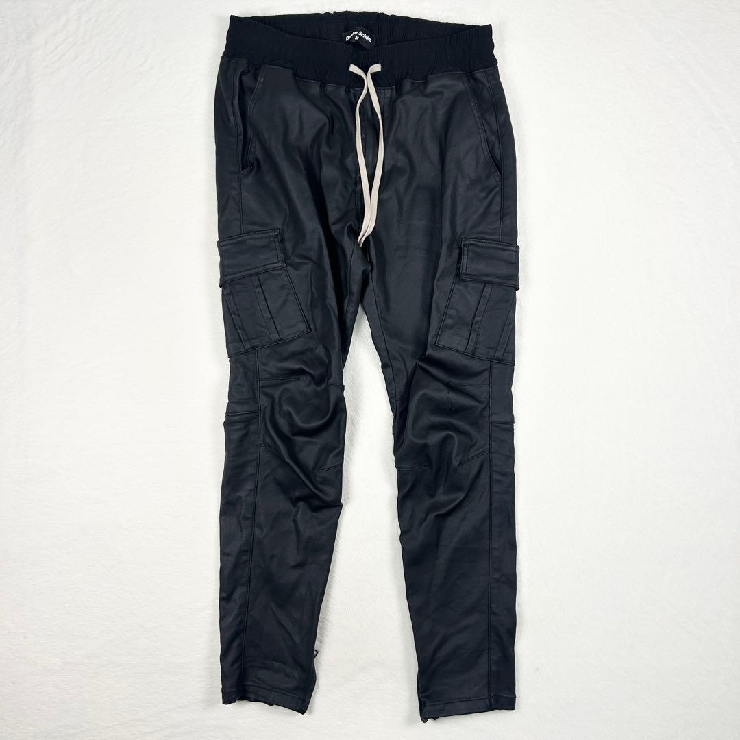 b1610【DANKE SCHON】カーゴパンツ　22A-PTL019-DS　黒