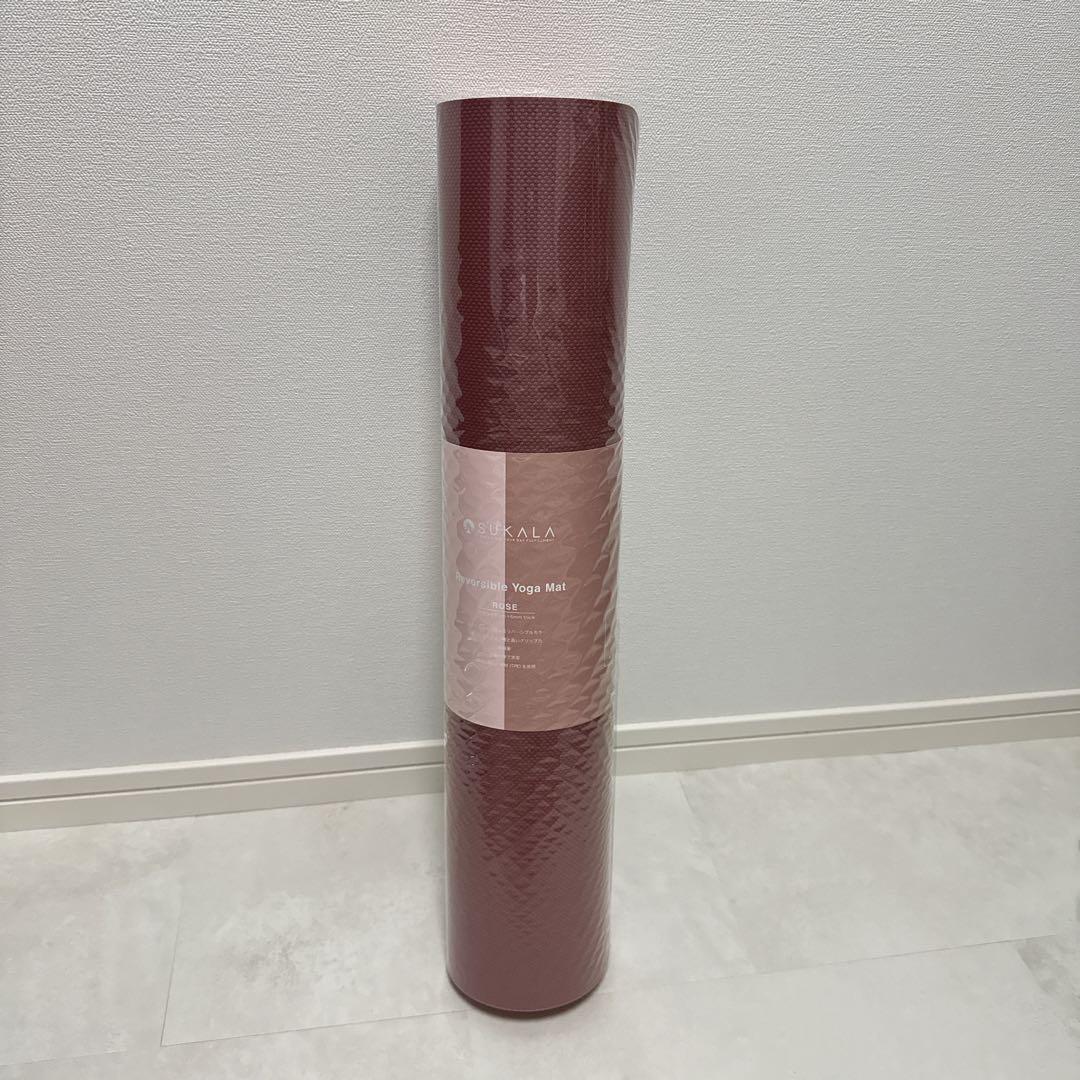 【SUKALA】スカーラ リバーシブルヨガマット　厚さ6mm