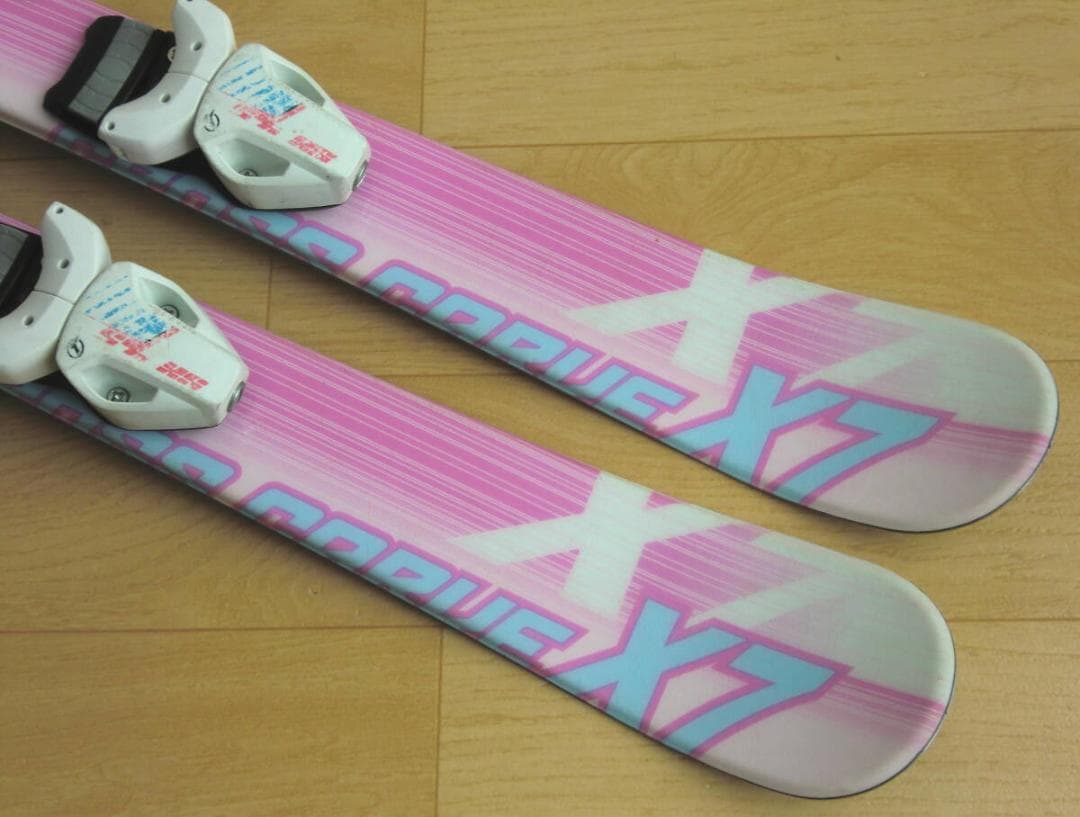 ■■送料無料■XERES■子供用スキーセット■90/17.5■WAX済■女の子■