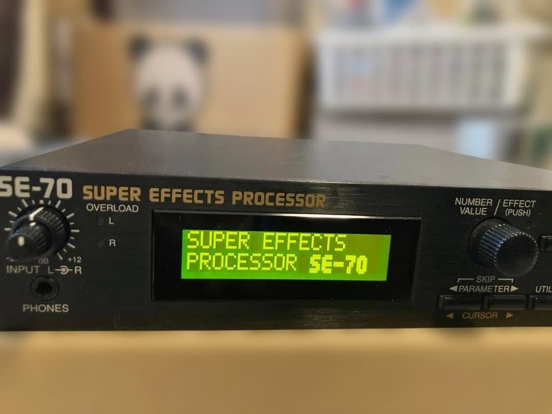 BOSS SE-70【純正アダプター・マニュアル付】動作確認済み